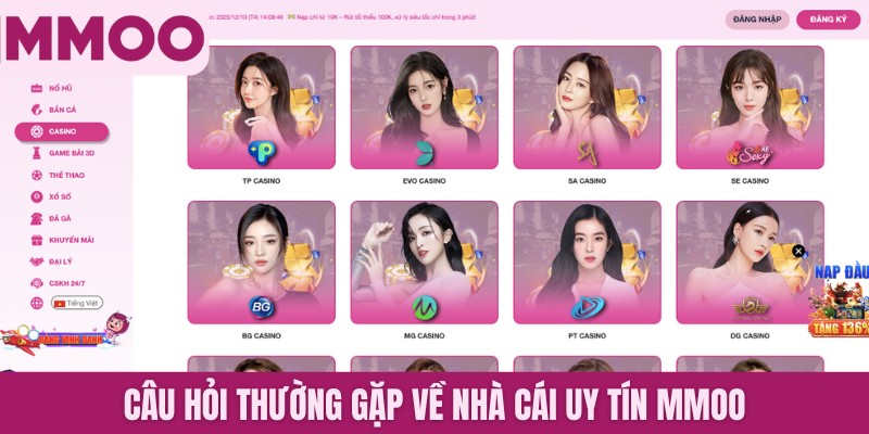 Câu hỏi thường gặp về nhà cái uy tín MMOO